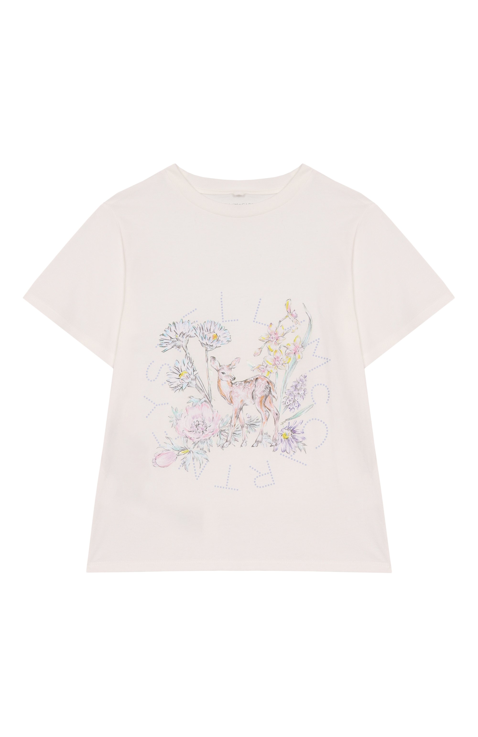 Хлопковая футболка STELLA MCCARTNEY, арт. TW8D21, фото 1