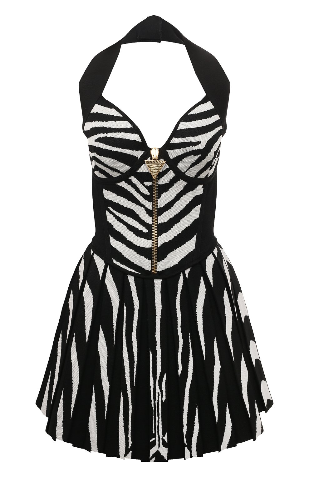 Платье из вискозы BALMAIN, арт. AF1R5099KD44, фото 1