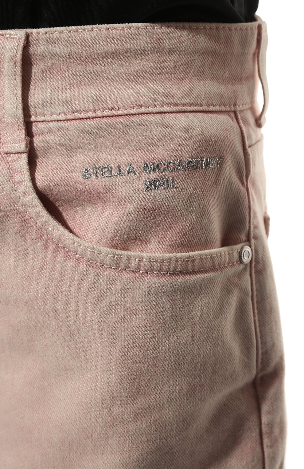 Джинсовые шорты STELLA MCCARTNEY розового цвета по цене 41200 руб., арт. 604340/S0H59, фото 5 Джинсовые шорты STELLA MCCARTNEY, арт. 604340/S0H59, фото 5