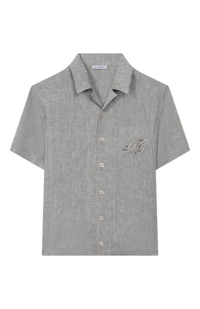 Льняная рубашка DOLCE & GABBANA, арт. L44S24/FU4LG