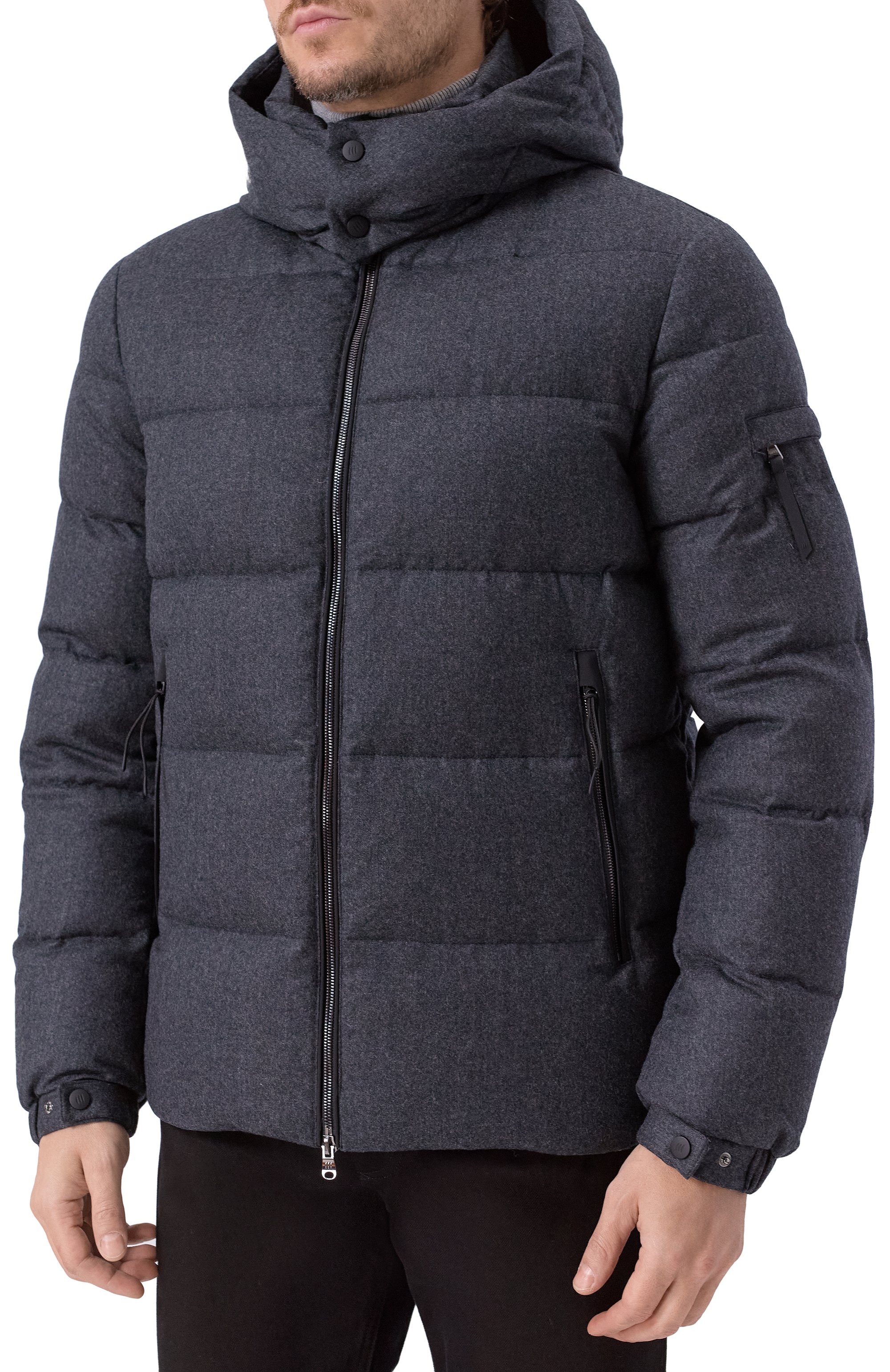 Шерстяной пуховик HETREGO, арт. 8P420/KIRILL, фото 3