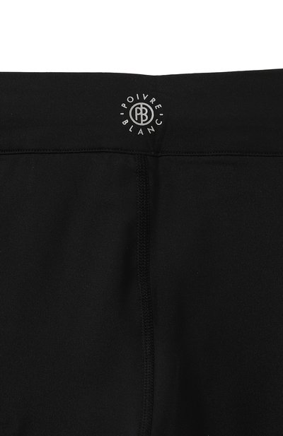 Легинсы POIVRE BLANC черного цвета по цене 7995 руб., арт. W24-1920-JRGL, фото 3 Легинсы POIVRE BLANC, арт. W24-1920-JRGL, фото 3