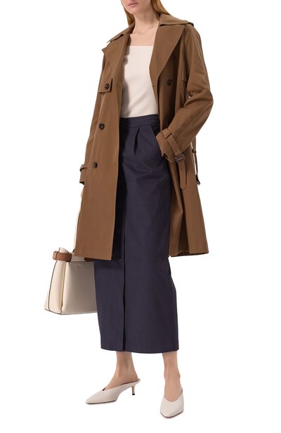 Хлопковая юбка EMPORIO ARMANI, арт. EW000764/AF12440, фото 2