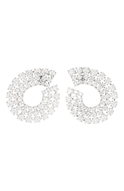 Серьги Matrix Swarovski 5705834 Серебряный 5705834