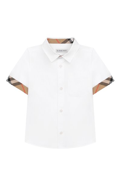 Хлопковая рубашка BURBERRY, арт. 8121255
