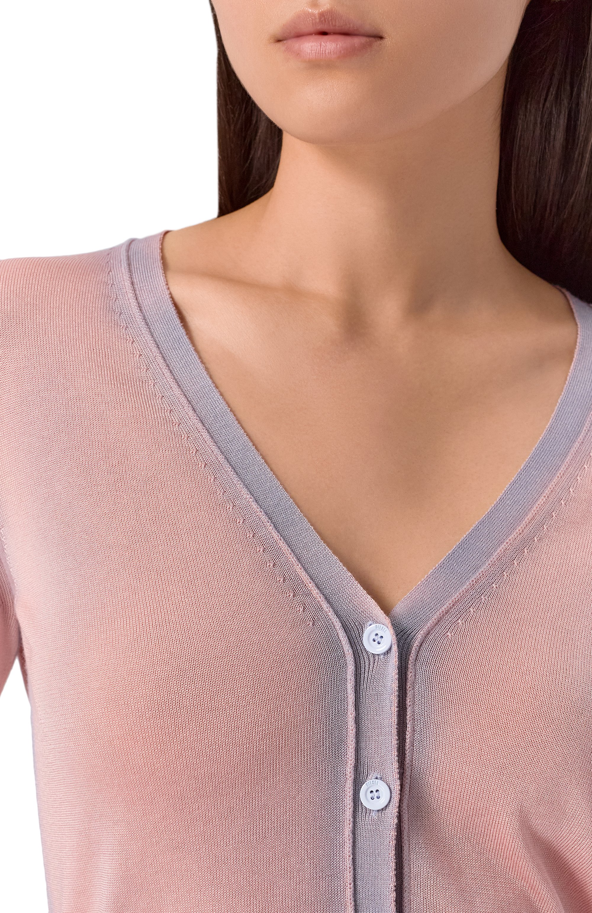 Кардиган из вискозы и хлопка m-vitta DIESEL, арт. A18877/0NKCM, фото 5