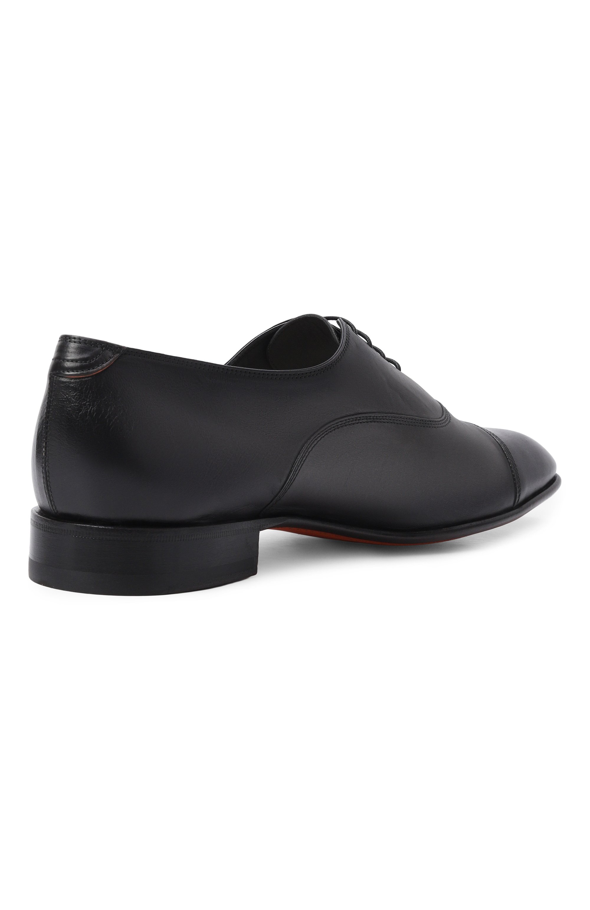 Кожаные оксфорды adrian SANTONI, арт. MCAG18883LA3SNU0, фото 4