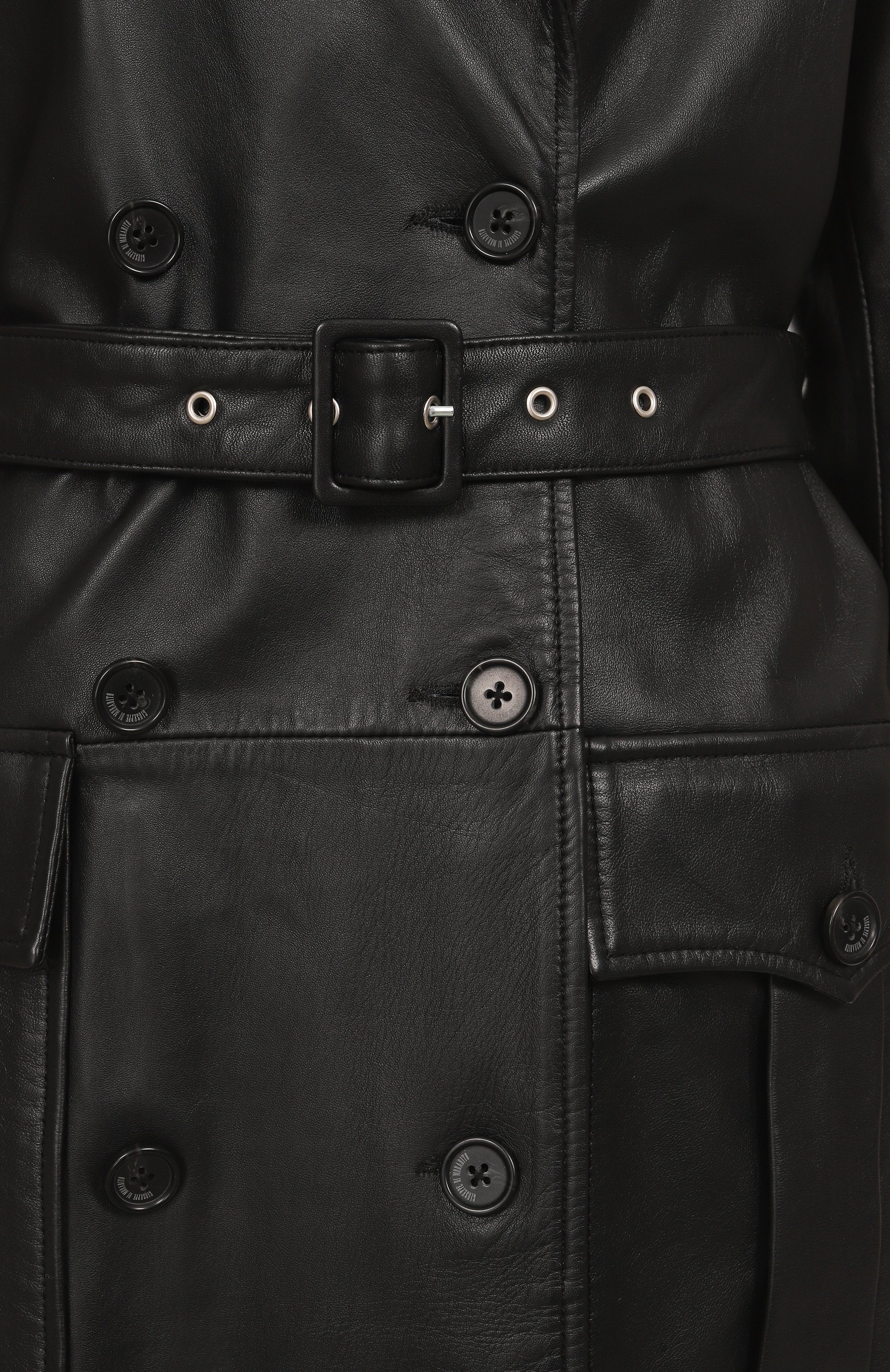 Кожаный тренч GIUSEPPE DI MORABITO, арт. 04SSLD136P 04451, фото 6