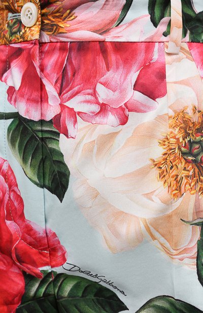 Хлопковые шорты DOLCE & GABBANA, арт. FTASXT/HS5H9, фото 5