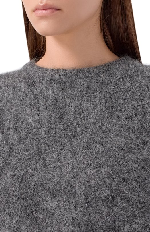 Шерстяной свитер Loulou de Saison MAE Серый  MAE Фото 5
