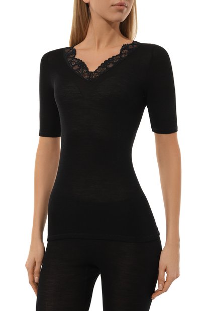 Футболка из шерсти и шелка HANRO, арт. 070913, фото 3