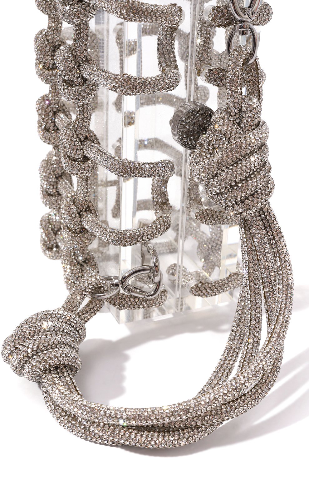 Сумка bess CULT GAIA серебряного цвета по цене 63500 руб., арт. SH1815AC, фото 3 Сумка bess CULT GAIA, арт. SH1815AC, фото 3