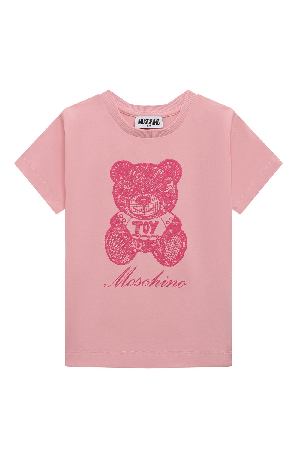 Хлопковая футболка MOSCHINO, арт. H0M02T/LBA00/4-8, фото 1