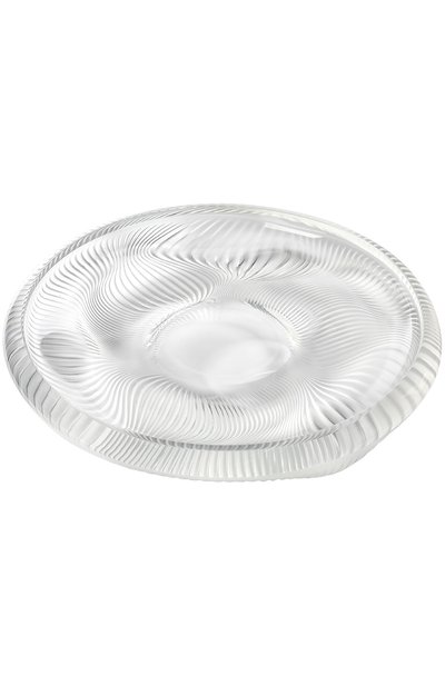 Блюдо alize LALIQUE прозрачного цвета по цене 384000 руб., арт. 10856900, фото 2 Блюдо alize LALIQUE, арт. 10856900, фото 2