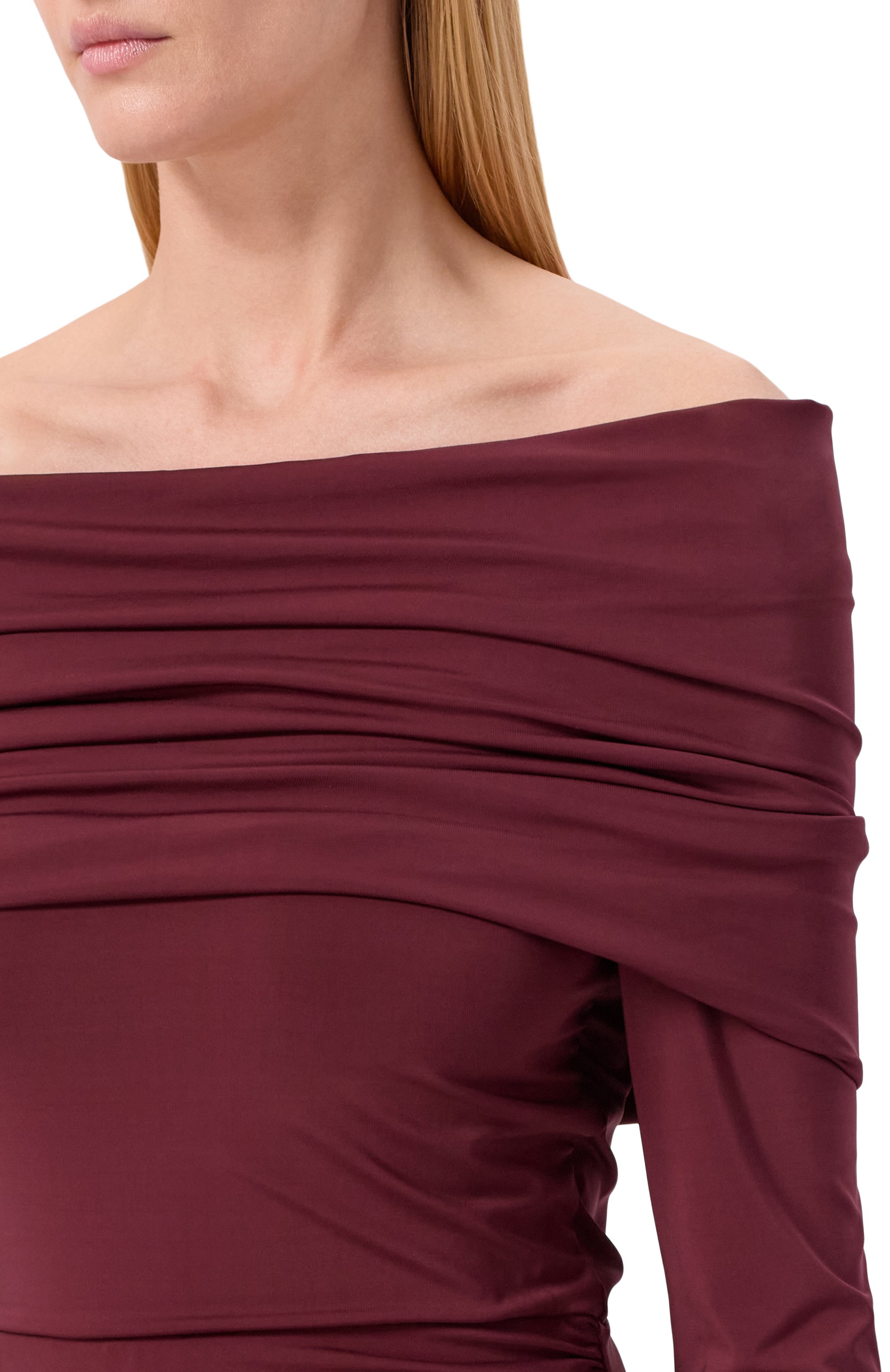 Платье из вискозы MAX MARA STUDIO, арт. MAREMAR, фото 4