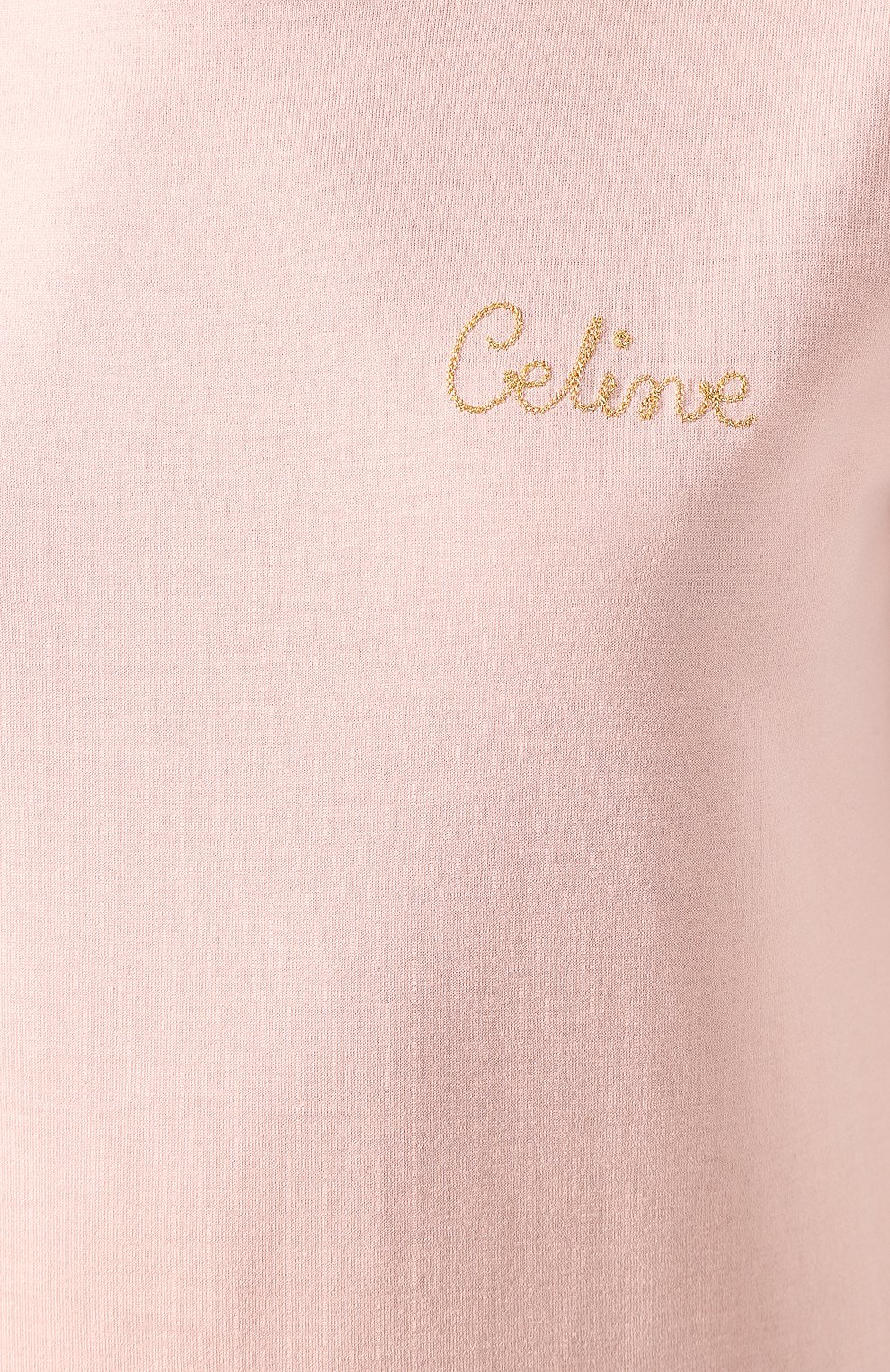 Хлопковая футболка CELINE, арт. 2X351501F, фото 5