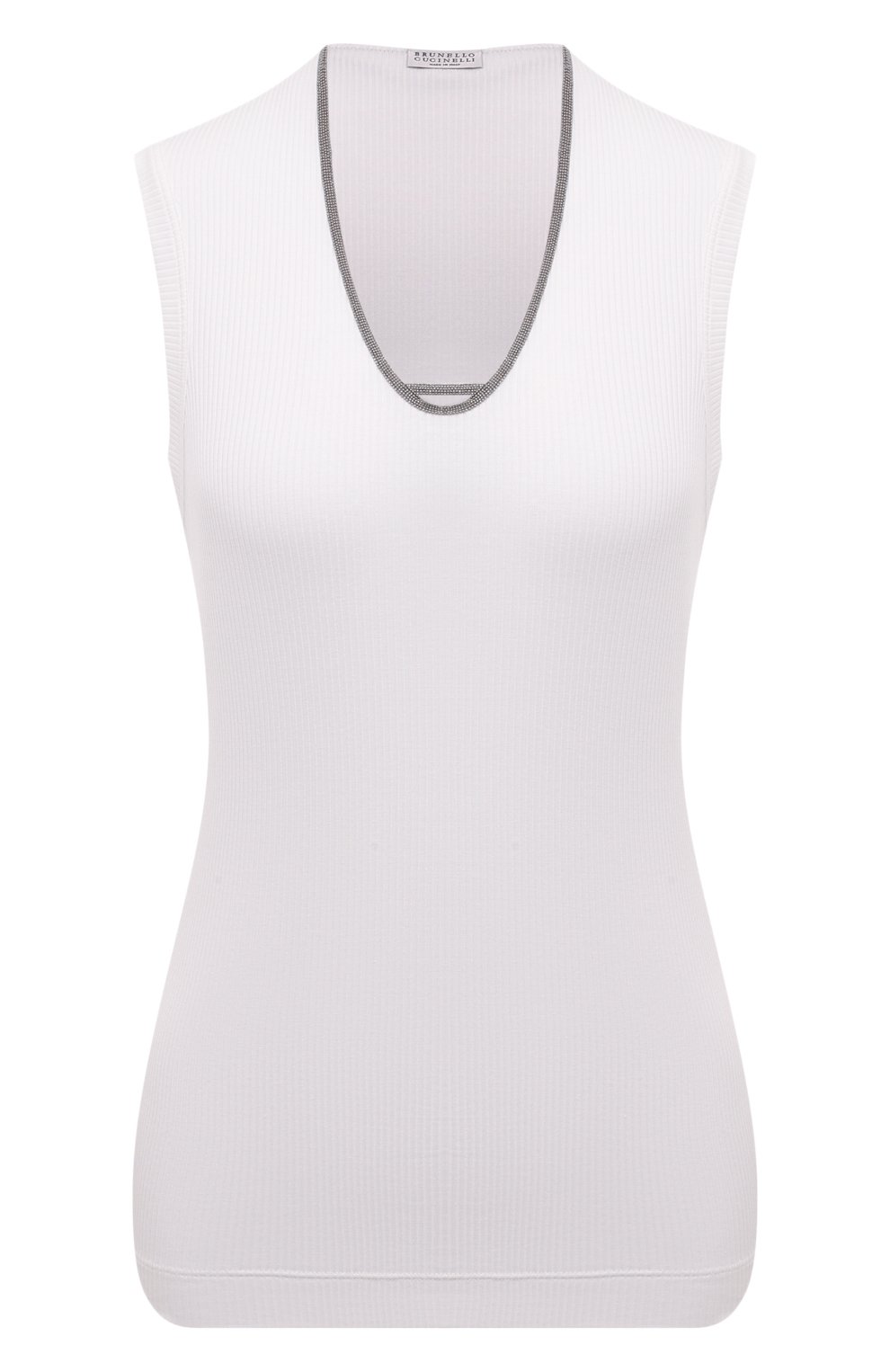 Хлопковый топ BRUNELLO CUCINELLI, арт. MG902BP398, фото 1