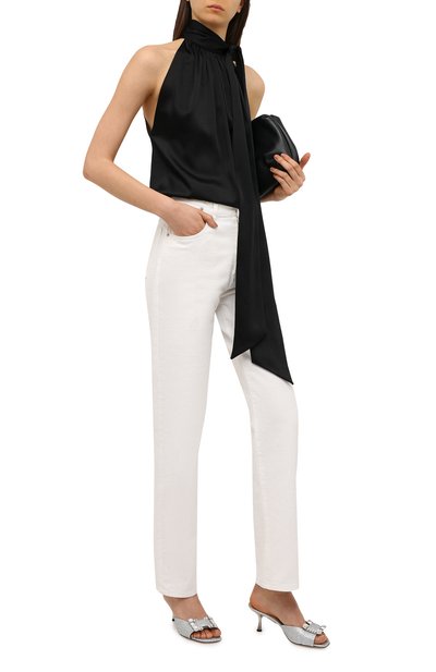 Текстильные мюли sr twenty SERGIO ROSSI, арт. A94320-MTE101, фото 2