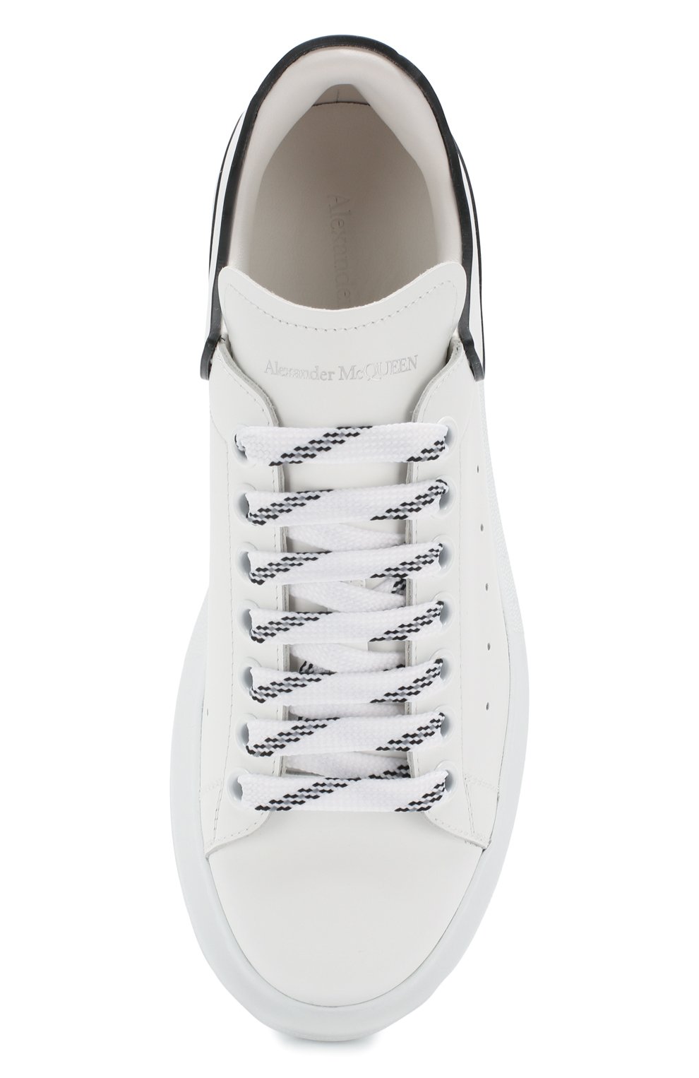 Кожаные кеды oversized ALEXANDER MCQUEEN, арт. 621056/WHXMT, фото 5