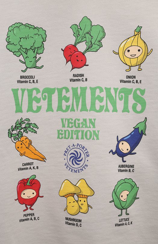Хлопковое худи VETEMENTS 3