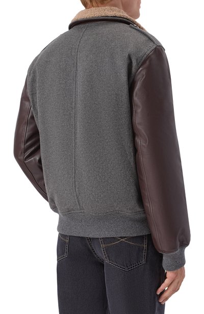 Кашемировый бомбер BRUNELLO CUCINELLI, арт. MM4006004, фото 4