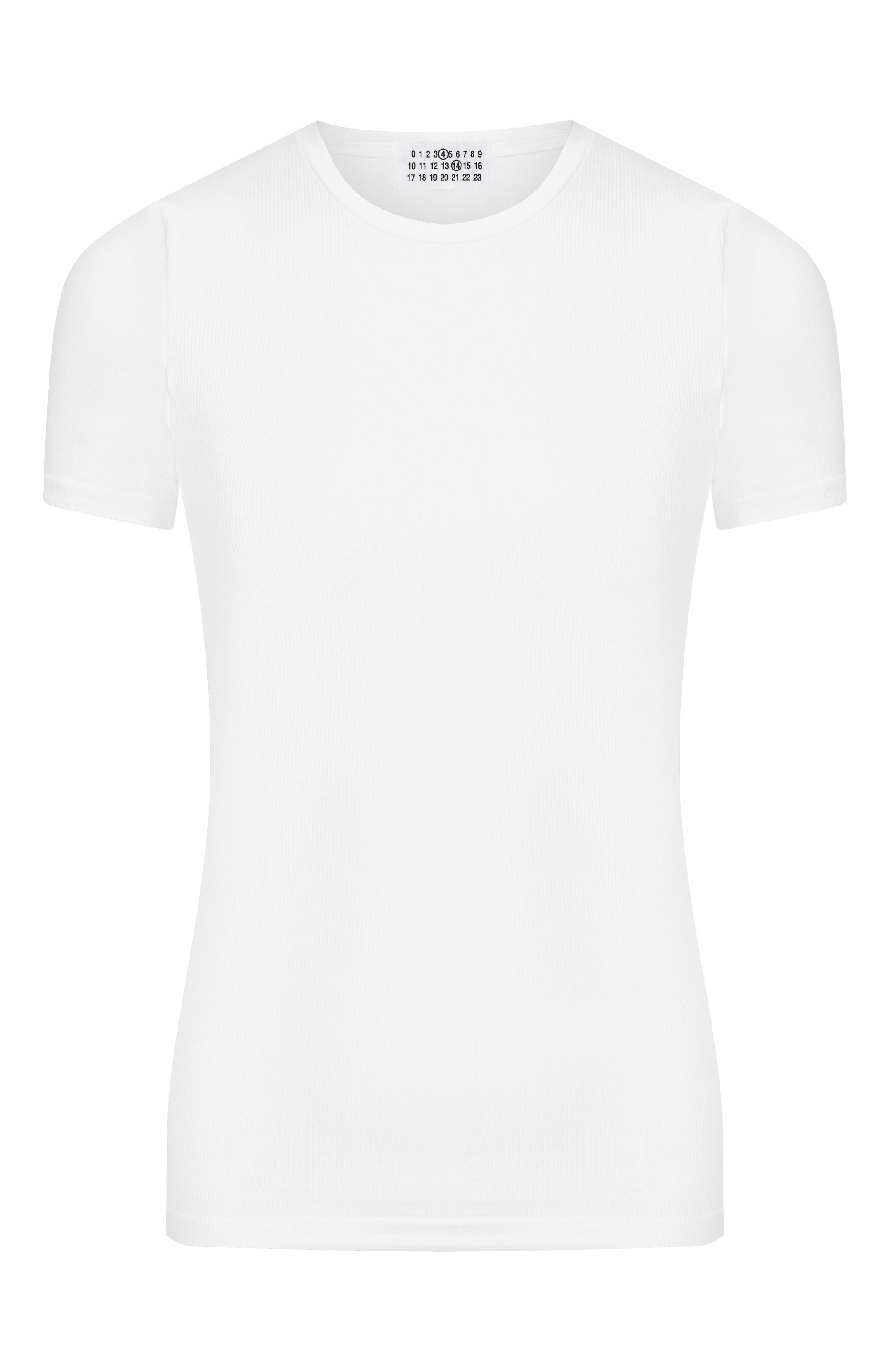 Хлопковая футболка MM6, арт. MKMU40010, фото 1