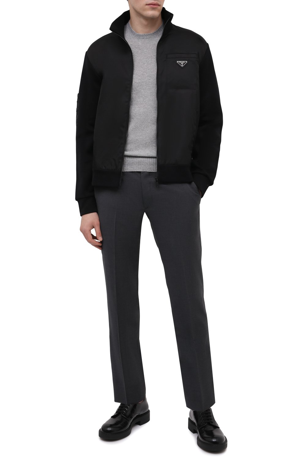 Кашемировый джемпер PRADA, арт. UMA282-1HZN-F0031-142, фото 2