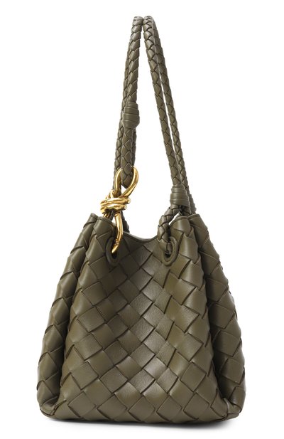 Сумка parachute small BOTTEGA VENETA хаки цвета по цене 554000 руб., арт. 796569/VCPPT, фото 4 Сумка parachute small BOTTEGA VENETA, арт. 796569/VCPPT, фото 4
