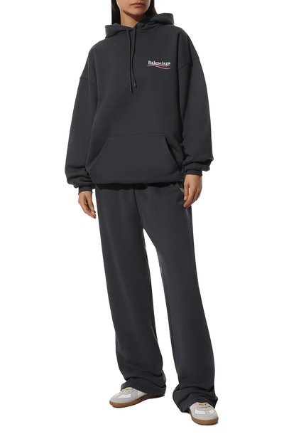 Хлопковое худи BALENCIAGA, арт. 578135/TKVI9, фото 2
