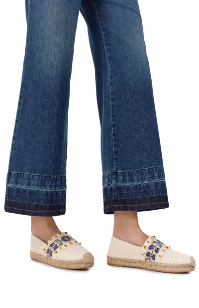 Кожаные эспадрильи county VALENTINO, арт. 6W2S0LP6/QDA, фото 3