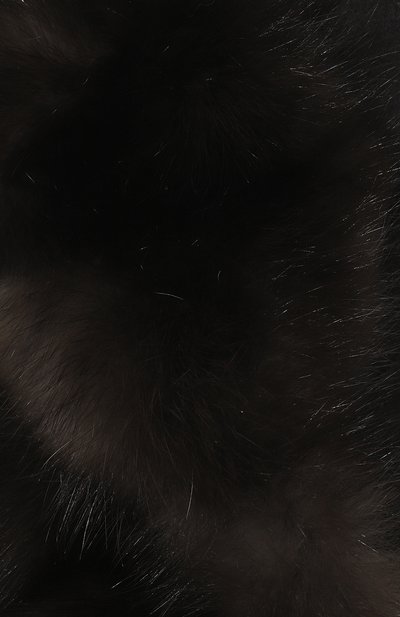 Кашемировая шапка-ушанка с мехом соболя BLACK SABLE, арт. BS-47CF7, фото 3