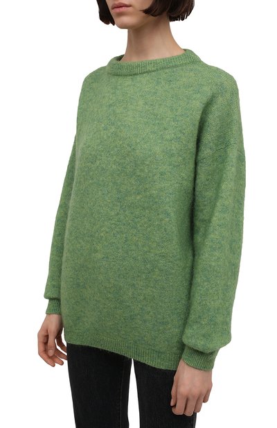 Свитер ACNE STUDIOS зеленого цвета по цене 34050 руб., арт. A60195, фото 3 Свитер ACNE STUDIOS, арт. A60195, фото 3