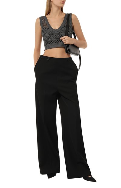 Топ изо льна и шелка BRUNELLO CUCINELLI, арт. MRA58B1366, фото 2