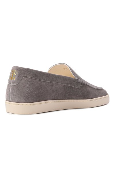 Замшевые лоферы BRUNELLO CUCINELLI, арт. MZUHVSP335, фото 4