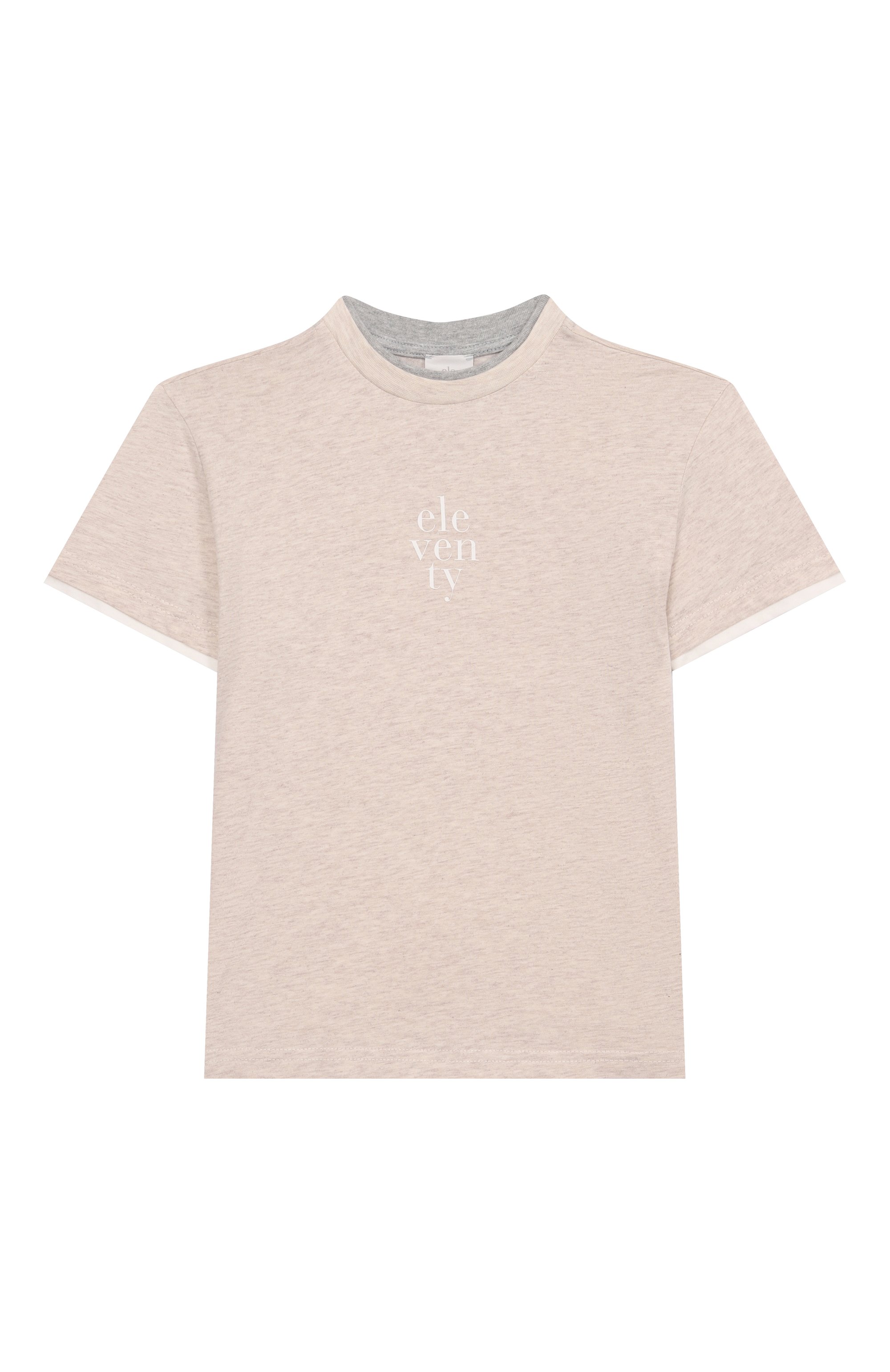 Хлопковая футболка ELEVENTY, арт. EX8P51/Z3121/6-8, фото 1