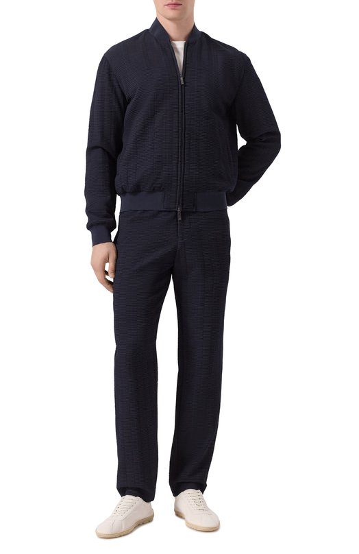Замшевые кроссовки Giorgio Armani X2X208/XF829 Кремовый  X2X208/XF829 Фото 2
