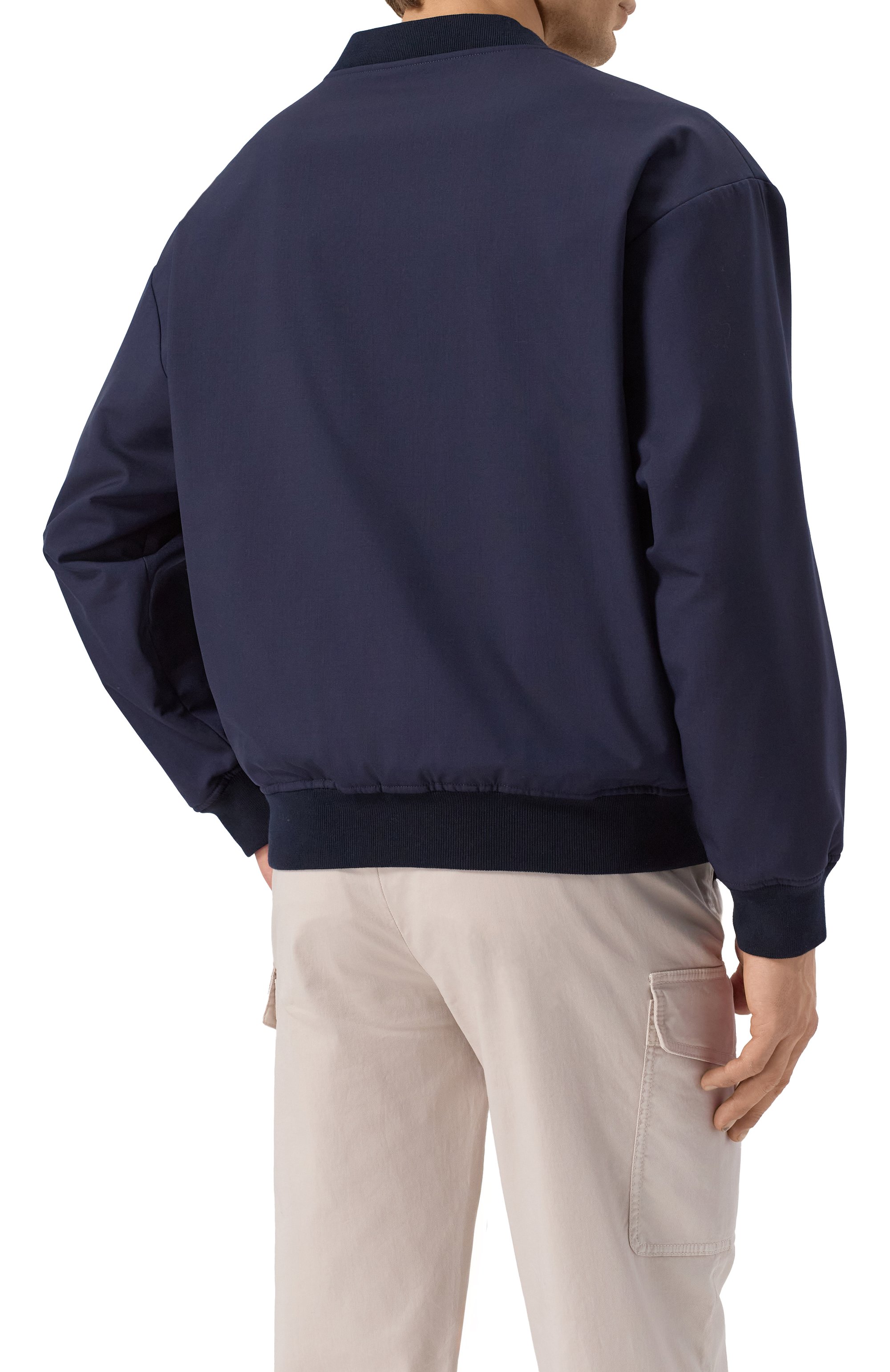 Шерстяной бомбер KITON, арт. UGK091K0752F01, фото 4