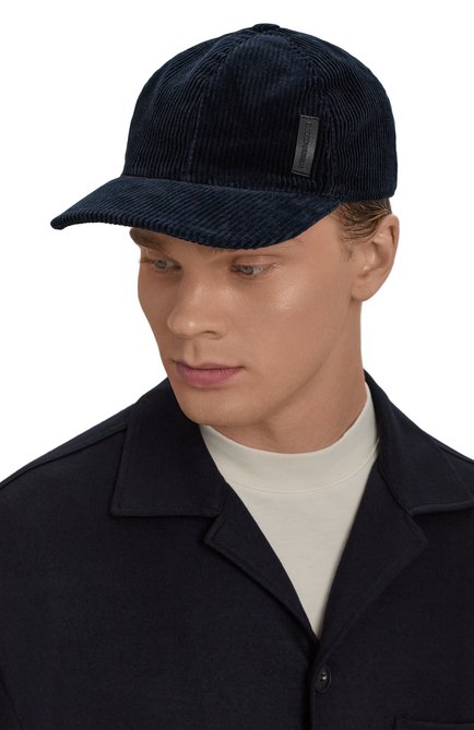 Мужская вельветовая бейсболка EMPORIO ARMANI, арт. EM003819/AF19264