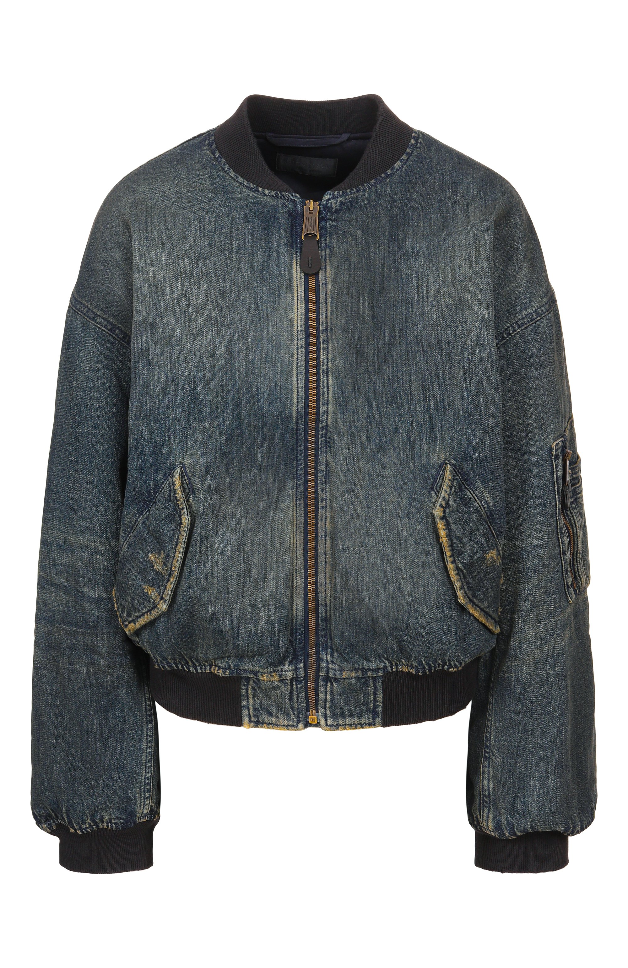 Джинсовый бомбер BALENCIAGA, арт. 851006/TTW76, фото 1