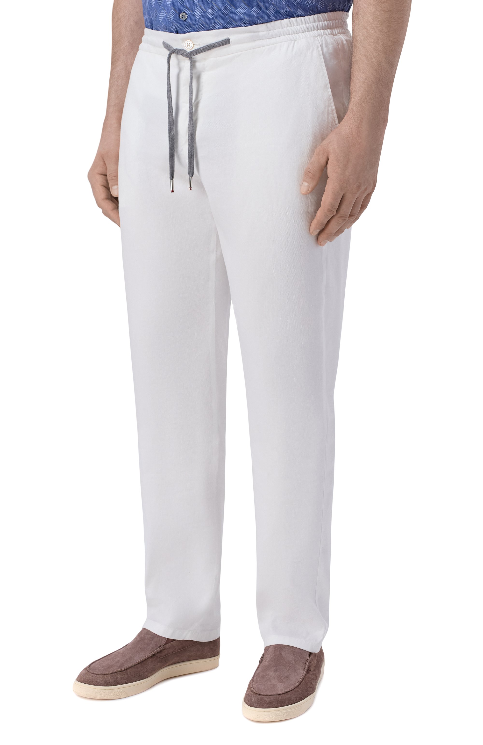 Б рюки изо льна и лиоцелла MARCO PESCAROLO, арт. CARACCI0L0/5302, фото 3