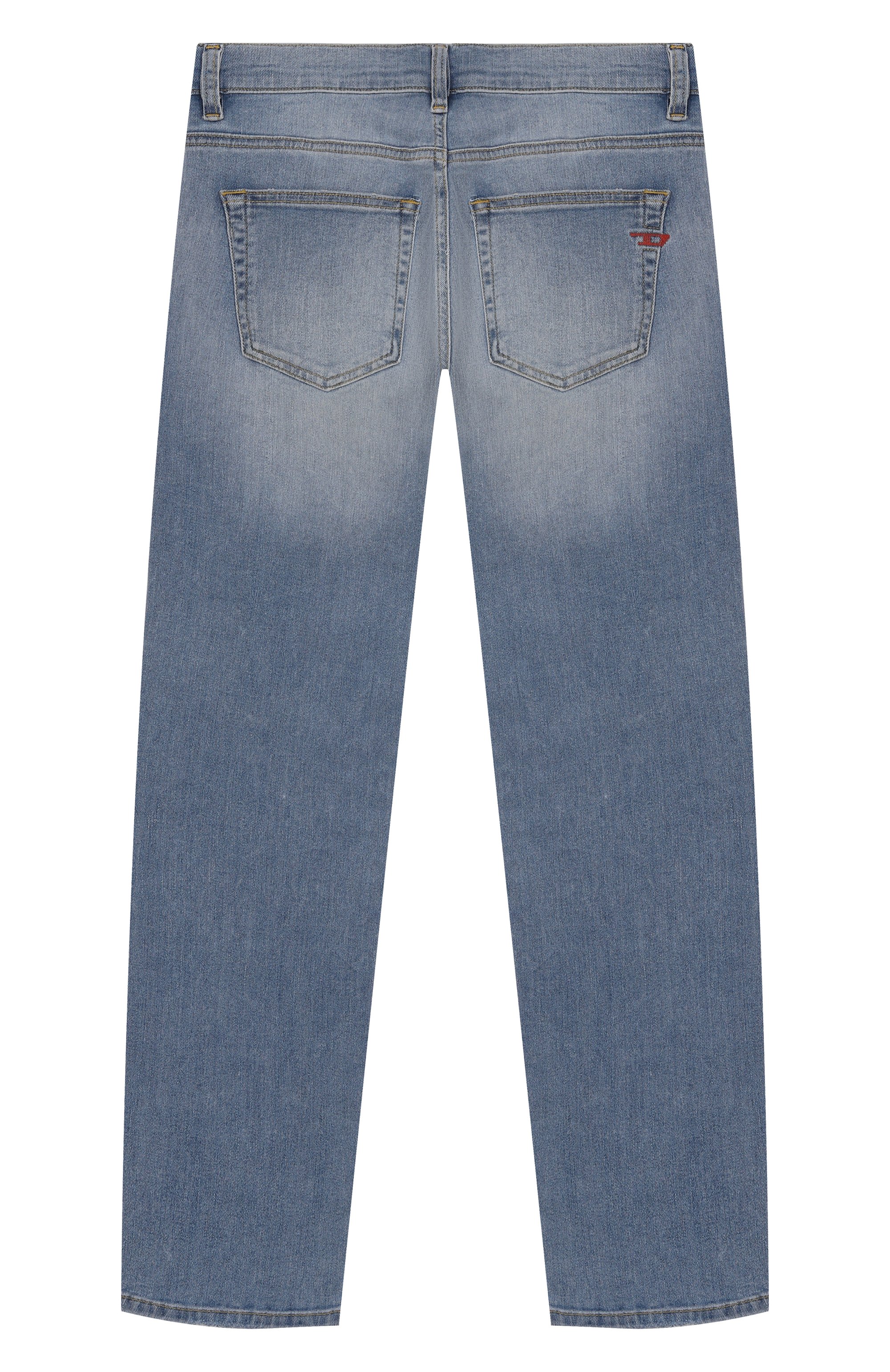 Джинсы DIESEL голубого цвета по цене 13950 руб., арт. J00809/KXBNY, фото 2 Джинсы DIESEL, арт. J00809/KXBNY, фото 2