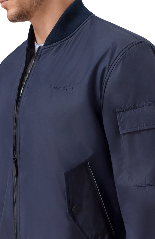 Бомбер Kiton UGK157K0736H Синий  UGK157K0736H Фото 5