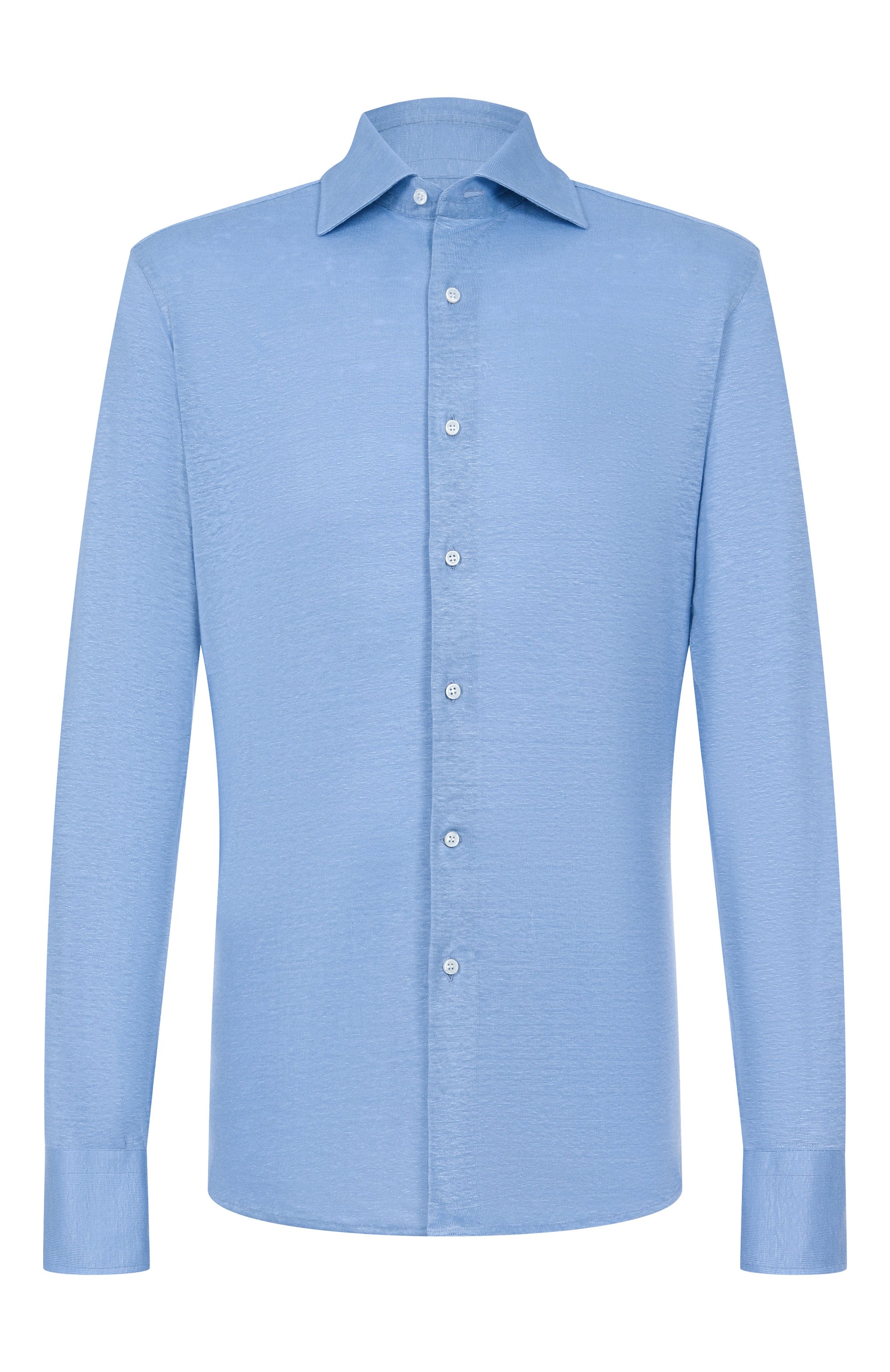 Льняная рубашка MVST, арт. SLIM/GABRIELLE/R0UND/800-JERSEY, фото 1