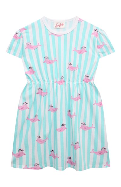 Хлопковое платье MC2 SAINT BARTH, арт. STBK LEILA/LEI0001