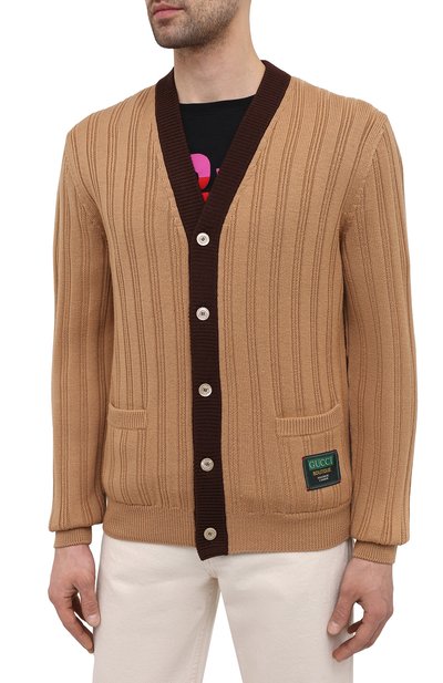 Шерстяной кардиган GUCCI, арт. 646809/XKBQT, фото 3