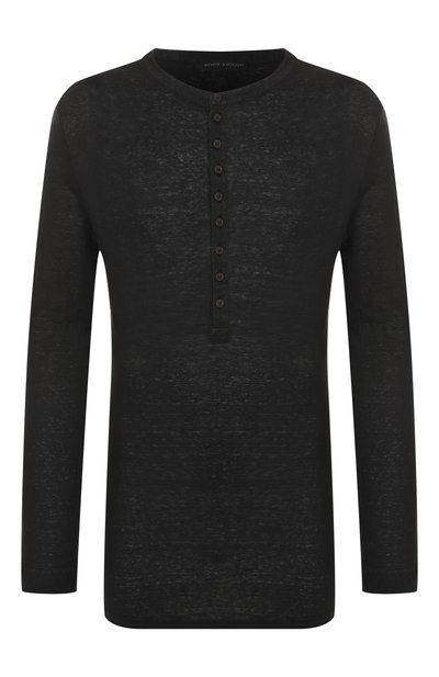 Мужская льняной лонгслив-хенли NEVER ENOUGH, арт. MTL019