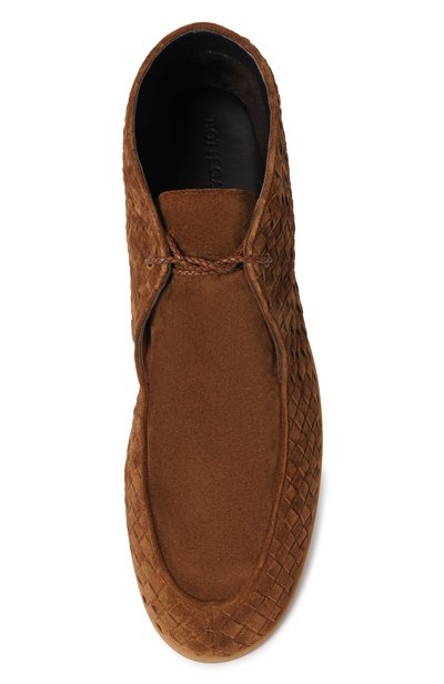 Замшевые ботинки dawson BOTTEGA VENETA коричневого цвета по цене 158000 руб., арт. 876097/V6X21_001, фото 5 Замшевые ботинки dawson BOTTEGA VENETA, арт. 876097/V6X21_001, фото 5