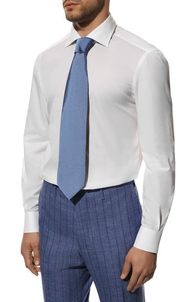 Хлопковая сорочка KITON, арт. UCIDFAP2/H0003401/P5, фото 4