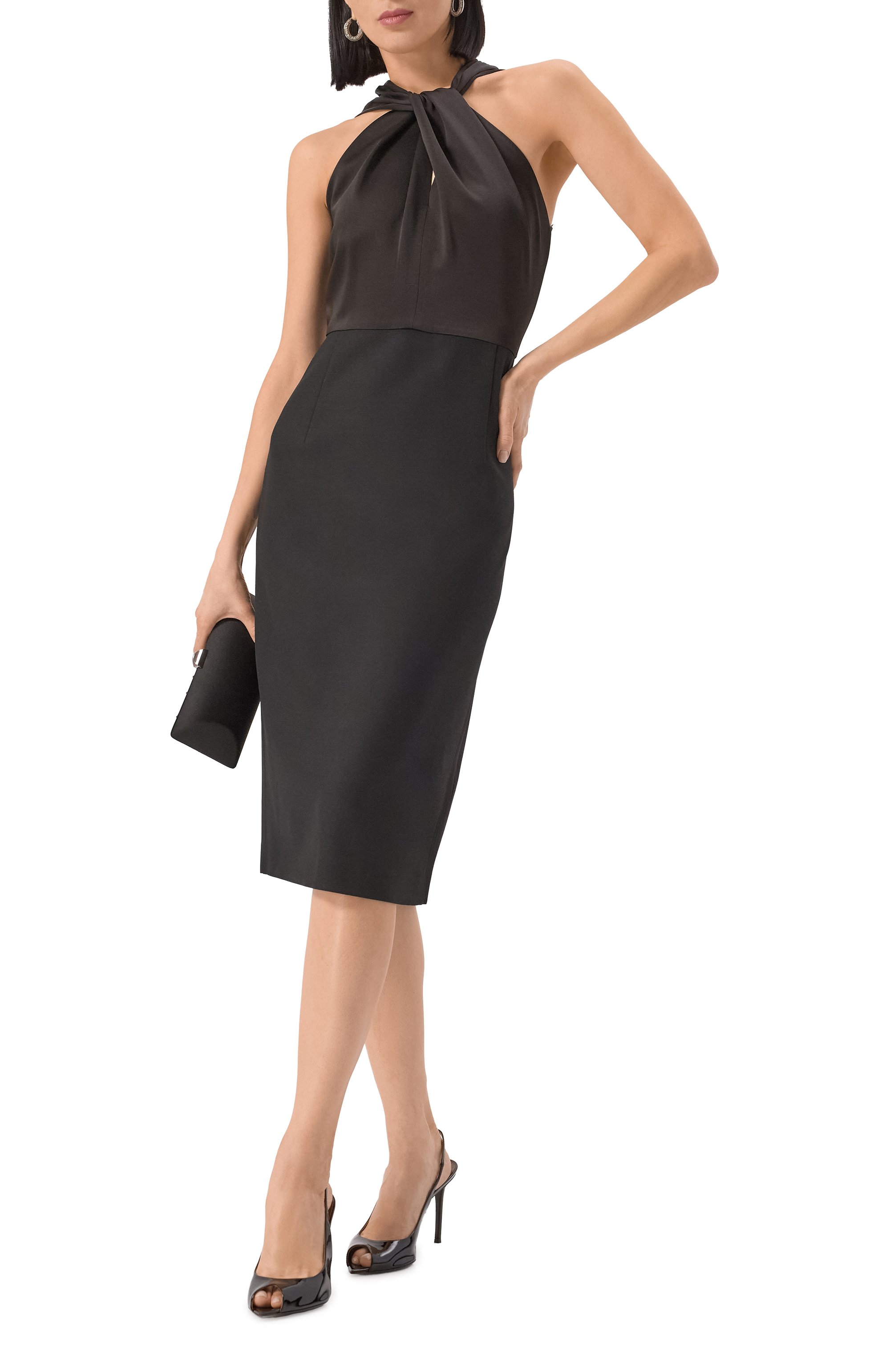 Платье из вискозы BOSS, арт. 50538291, фото 2