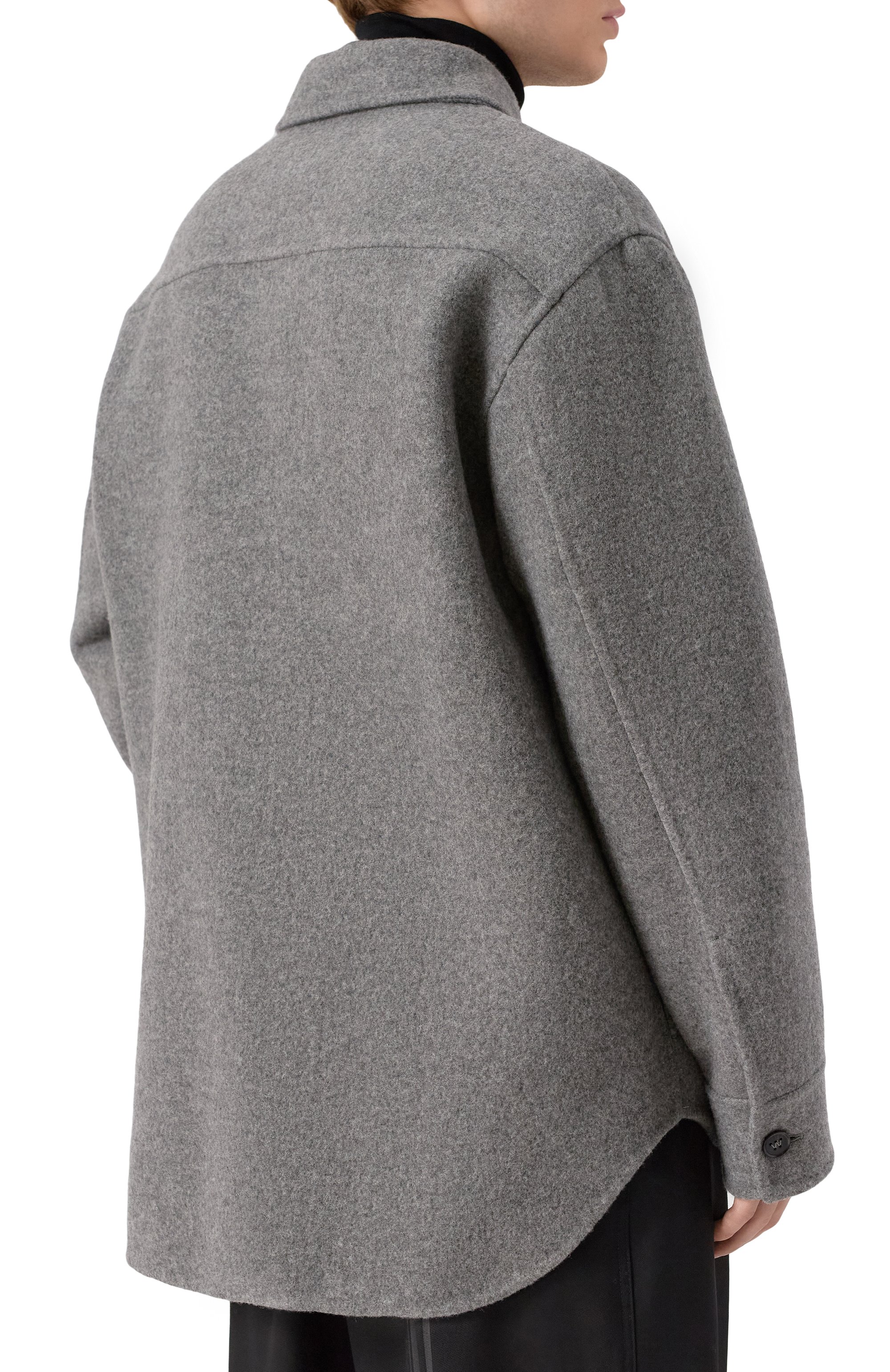 Шерстяная куртка-рубашка JIL SANDER, арт. J23BN0006-J40020, фото 4